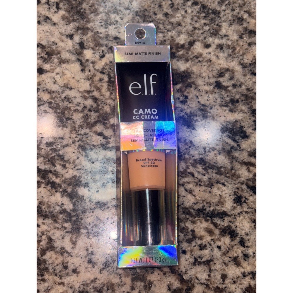 ELF Camo CC Cream Light 280 N Full Coverage SPF 30 Semi-Matte Finish‎ 1oz